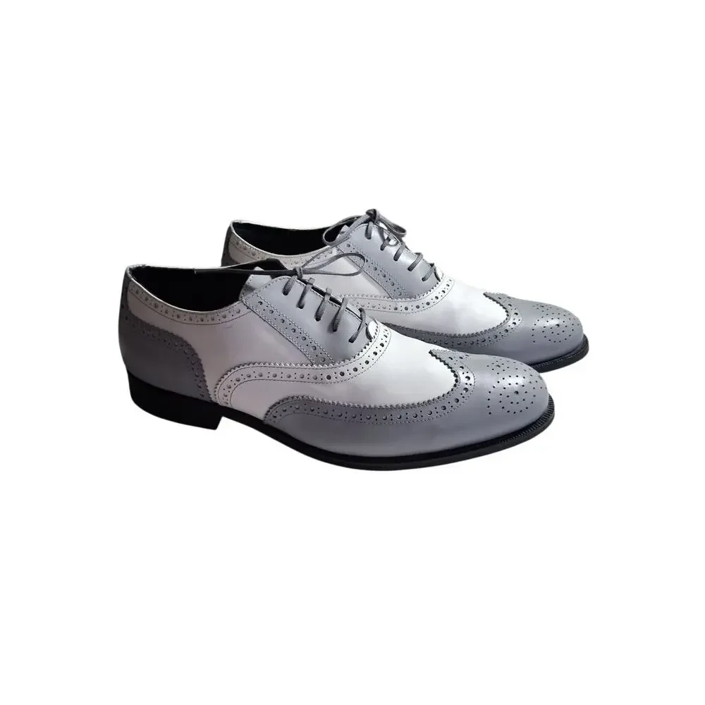 Girotti Handcrafted Leather‎ Mens size 45 (12) Luxury Dress Career Oxford Shoes
